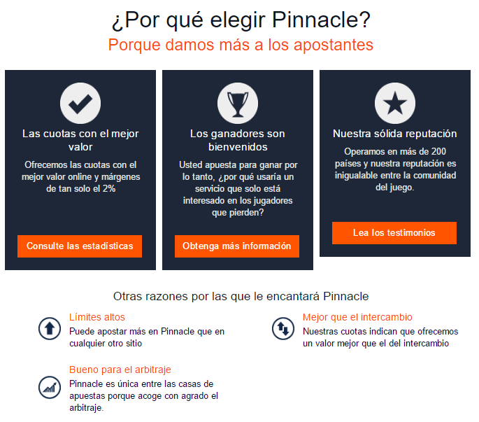por qué pinnacle